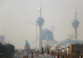 کیفیت هوای اصفهان در وضعیت ناسالم قرار گرفت