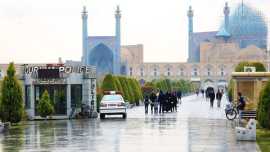 رگبار باران و رعد برق در نیمه جنوبی و غربی اصفهان 