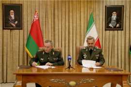 ایران و بلاروس تفاهم‌نامه همکاری دفاعی امضا کردند