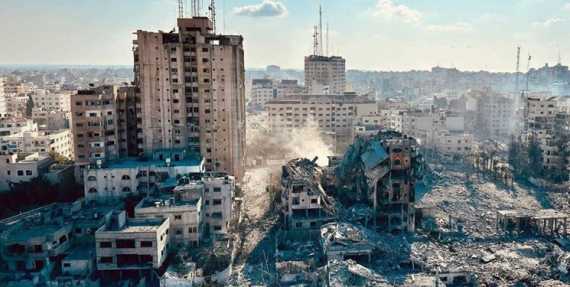 بمباران شدید بخش های مختلف نوار غزه