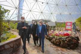 افتتاح مجموعه گردشگری گیاهان گرمسیری در باغ‌ گل‌های اصفهان