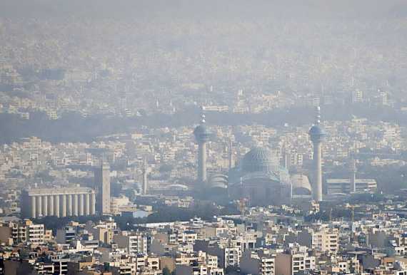 هوای اصفهان در ۶ منطقه ناسالم است