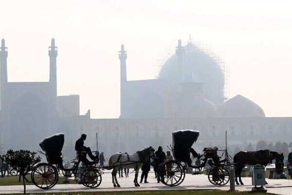 هوای اصفهان و 5 شهر مجاور آلوده است