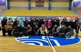 برگزاری مسابقات داژبال بانوان در مخابرات منطقه اصفهان