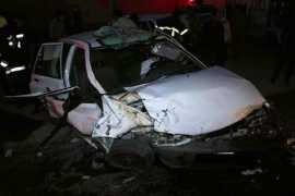 تصادف ۲ خودروی پراید در جاده حبیب‌آباد ۵ مصدوم برجای گذاشت