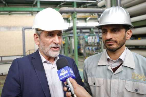 صفار هرندی در بازدید از فولاد مبارکه: دستاوردهای فولاد مبارکه نویدبخش ابرقدرت شدن ایران است