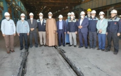در بازدید سه نماینده مجلس شورای اسلامی عنوان شد : تلاشگران ذوب‌آهن اصفهان برای جهش تولید با تمام توان همت می‌کنند