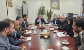 دیدار مدیر عامل آبفای اصفهان با معاون رییس جمهور و رئیس سازمان برنامه و بودجه کشور