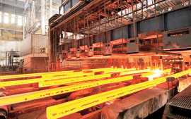 در حال حاضر ذوب آهن ۶۴ درصد تیرآهن کشور را تولید می‌کند