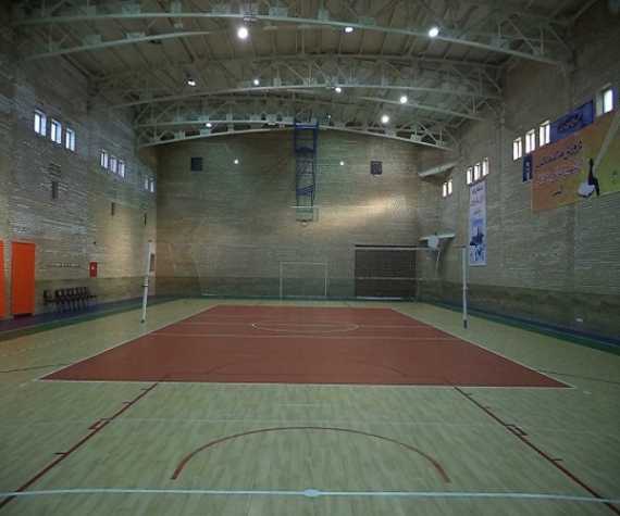سالن توپی و رزمی ورزشگاه شهدای نصرآباد بازسازی شد
