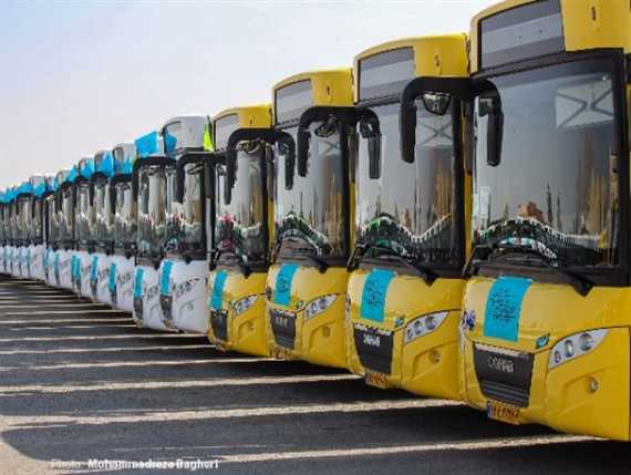 اضافه شدن 20 دستگاه اتوبوس به حمل و نقل عمومی شهرستان برخوار