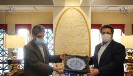 دیدار رئیس اتاق بازرگانی اصفهان با سفیر ایران در گرجستان